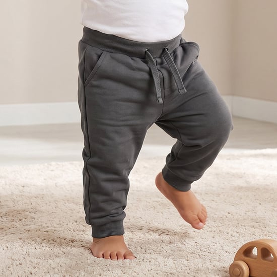 Juniors Solid Drawstring Joggers