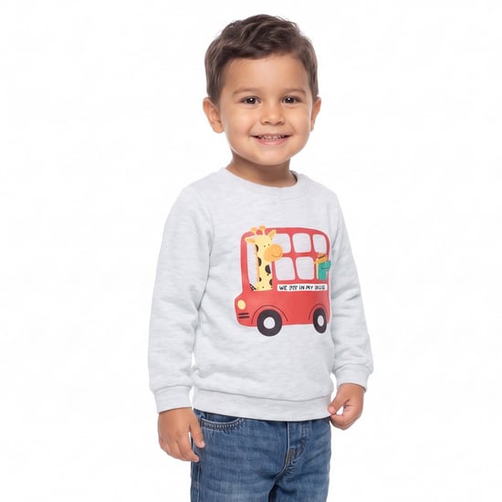 Juniors Graphic Print Sweatshirt