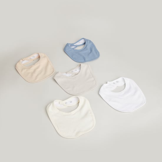 Juniors Printed Bib - Pack of 5