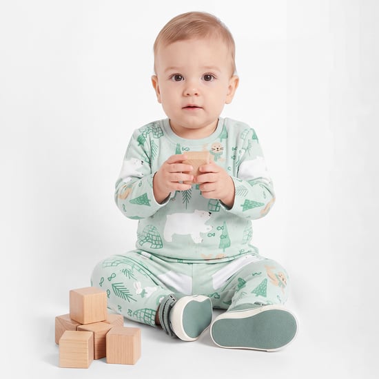 Juniors Printed T-shirt and Pyjama Set
