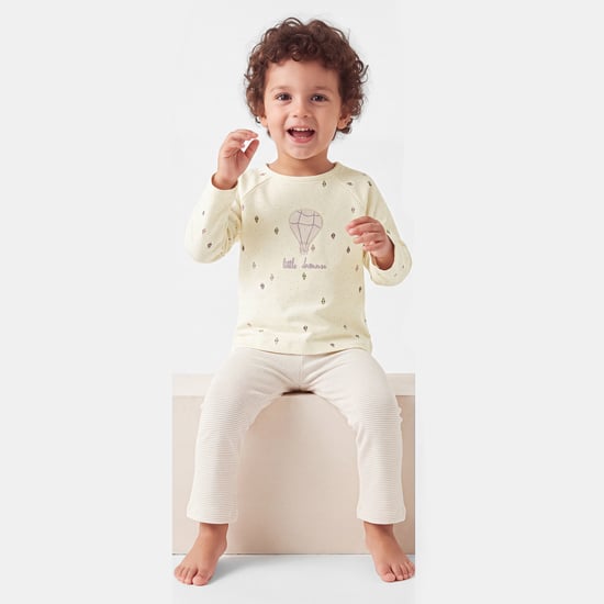 Juniors Applique T-shirt and Pyjama Set