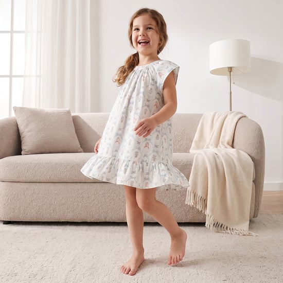 Juniors Printed Night Dress