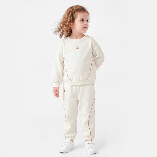 Junior Cut and Sew Sweatshirt and Joggers Set
