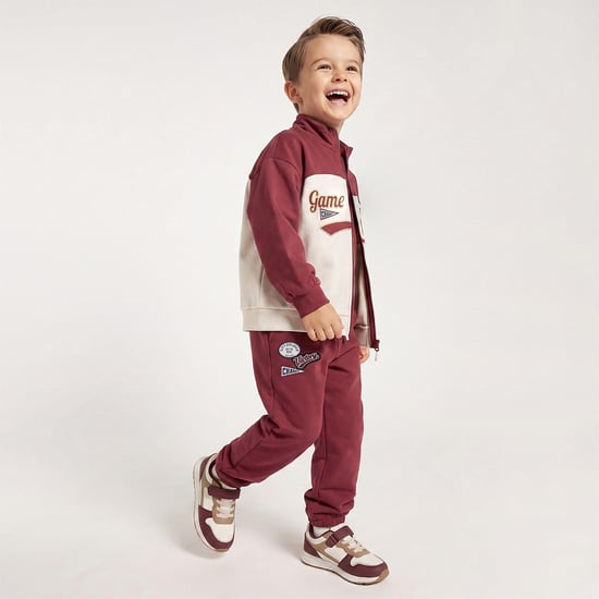 Juniors Colourblock Sweatshirt with Joggers Set