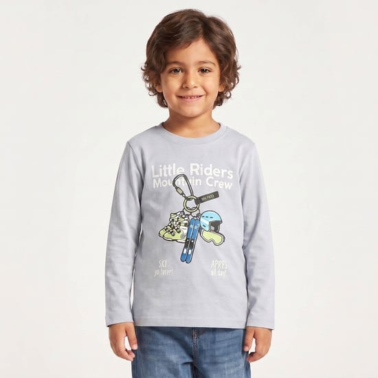 Juniors Graphic Print T-shirt