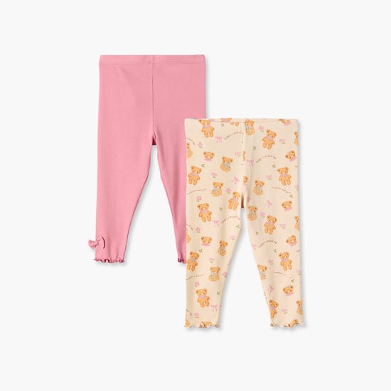 Juniors Assorted Leggings - Pack of 2
