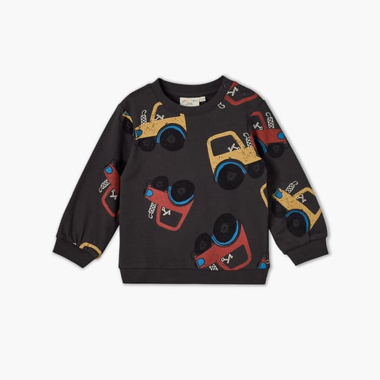 Juniors Printed Sweatshirt