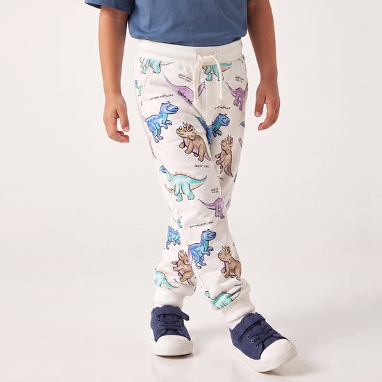 Juniors Dinosaur Print Joggers