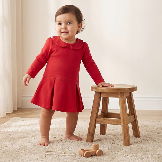 Juniors Pleated Dress