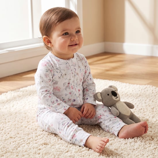 Juniors Floral Printed Sleepsuit