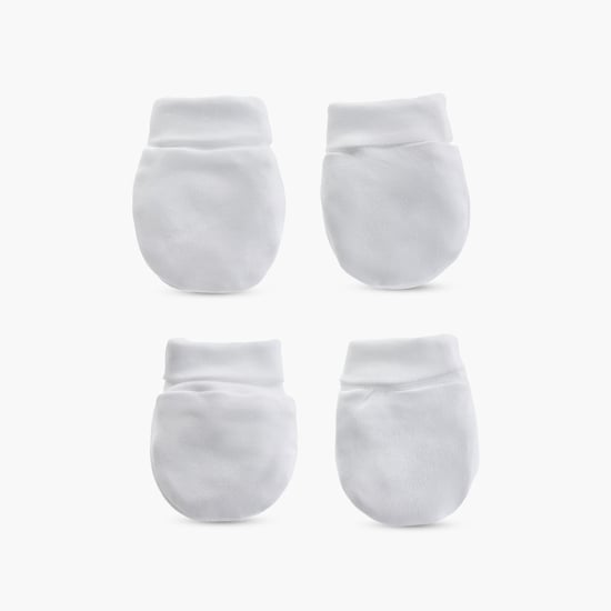 Juniors Solid Mittens - Pack of 2