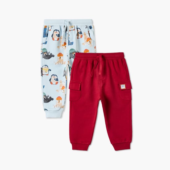 Juniors Assorted Joggers  - Pack of 2