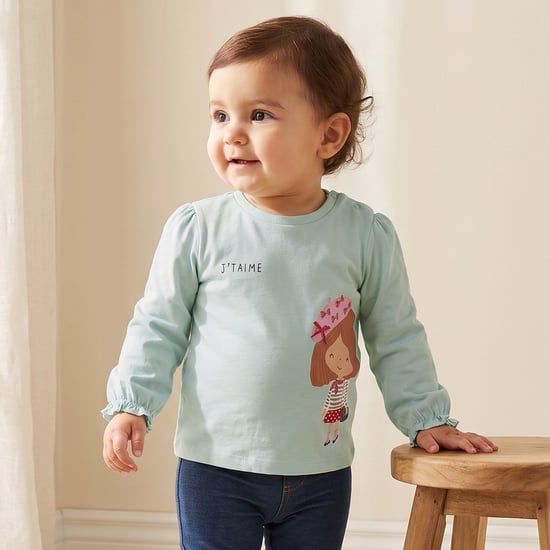 Juniors Printed Top