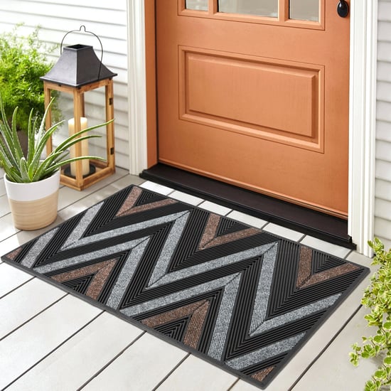 Radiance Chevron Patterned Doormat - 75x45cm