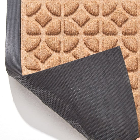 Cadence Astilbe Rubber Durken Doormat - 75x45cm | Brown