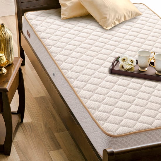 Restofit Pro 8 Inches Teen Mattress with Bonnel Spring, 120x195cm - Beige
