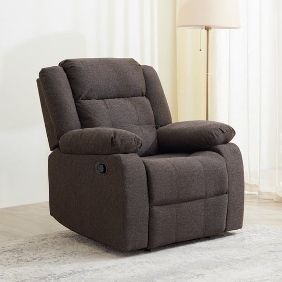 Zurich NXT Fabric 1-Seater Recliner - Brown