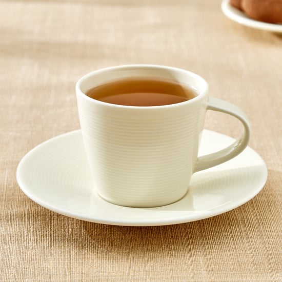 Marshmallow Porcelain Cup and Saucer - 180ml