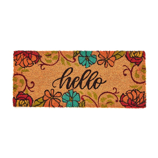Corsica Hello Coir Printed Doormat - 70x30cm