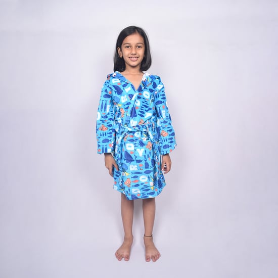 SPACES Disney Dory Cotton Kids Bathrobe - S