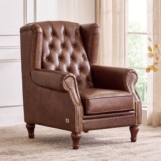 Chesterfield Leather 2-Seater Sofa - Green