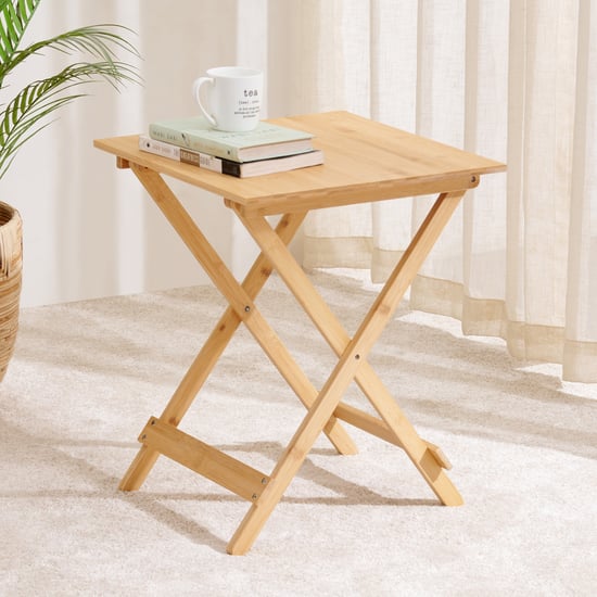 Midori Bamboo Folding Table - Brown