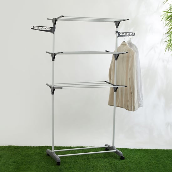 Buy Omnia Arica Metal 3 Tier Tower Drying Rack from Home Centre at just INR 2199.0