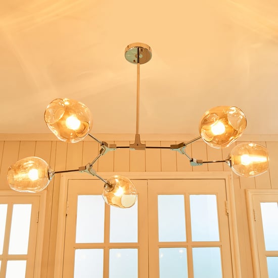 Melody Shellacs Metal Cluster Pendant Lamp