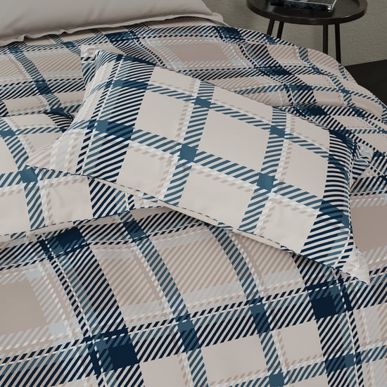 UNITED COLORS OF BENETTON Boutique Cotton 300TC Printed 3Pcs Super King Bedsheet Set