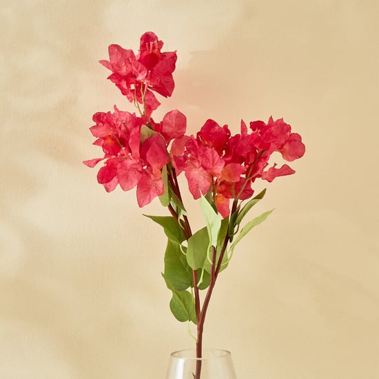Botanical Artificial Bougenvillia Flower Stick - 88cm