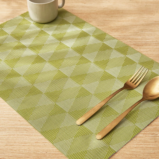 Eden Geometric Set of 6 PVC Placemats