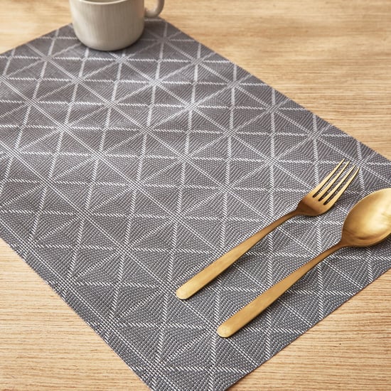 Eden Geometric Set of 6 PVC Placemats