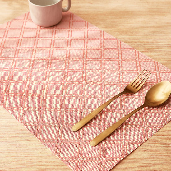 Eden Geometric Set of 6 PVC Placemats