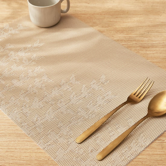 Eden Patterned Set of 6 PVC Placemats