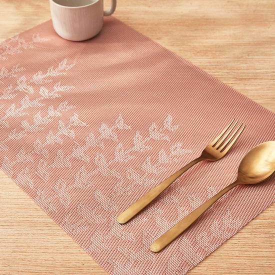 Eden Patterned Set of 6 PVC Placemats