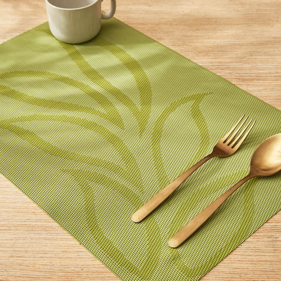 Eden Patterned Set of 6 PVC Placemats