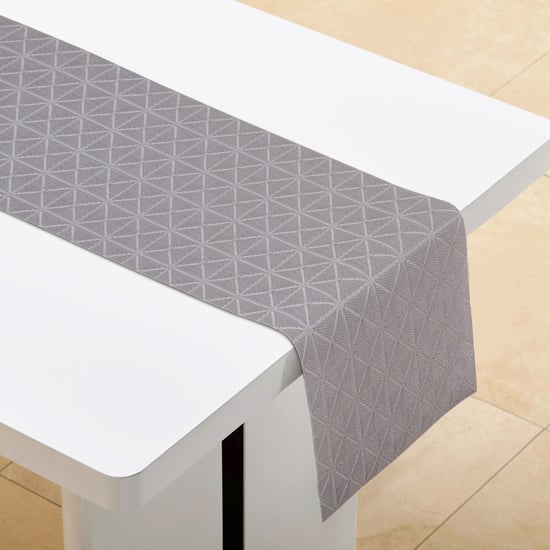 Eden PVC Geometric Table Runner