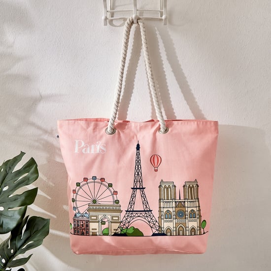 Minerals Paris Printed Tote Bag