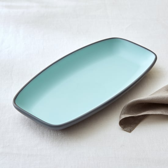 Soulful Pastels Double Melamine Deep Serving Platter - 27.5x14x3.5cm