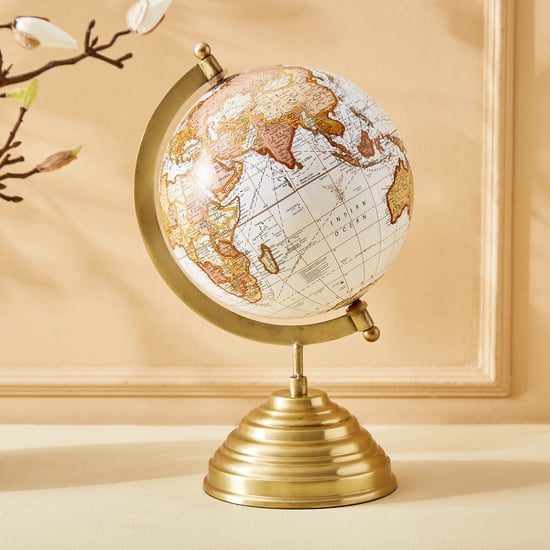 Eternity Viva Rim Metal Globe Table Accent