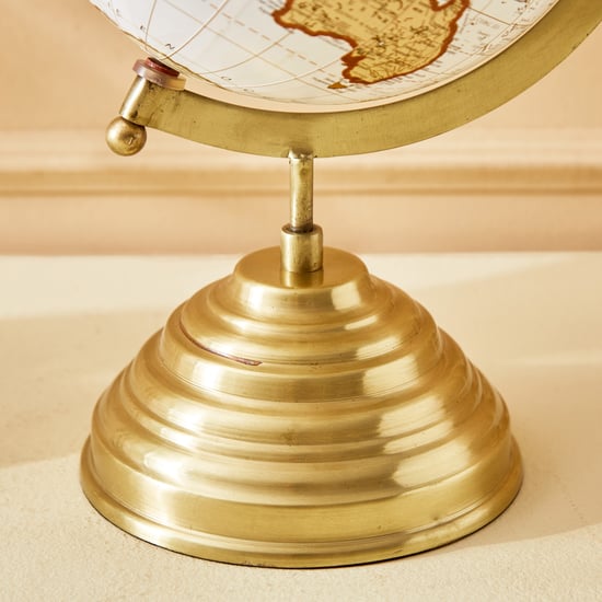 Eternity Viva Rim Metal Globe Table Accent