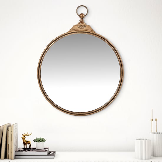 Corsica Reflection Round Wall Mirror - 51cm