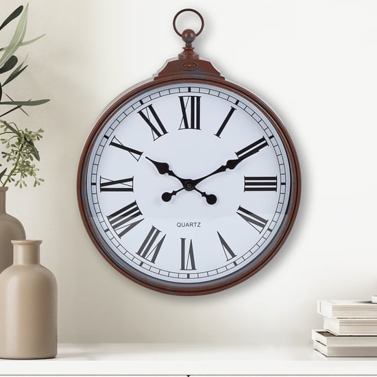 Corsica Fortune Glass Wall Clock - 43cm