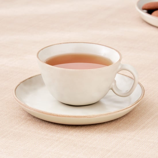 Natura Stoneware Cup and Saucer - 150ml