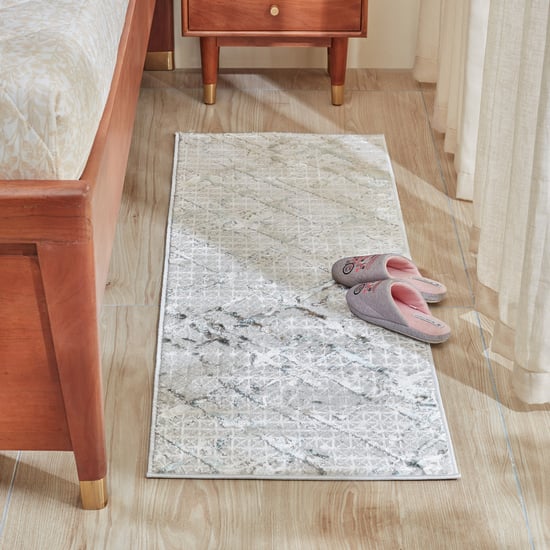 Zephyr Rhodes Woven Bedroom Runner - 150x50cm