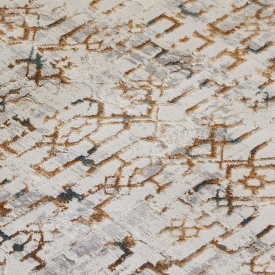 Zephyr Avalon Woven Carpet - 180x120cm | Beige | Polyester