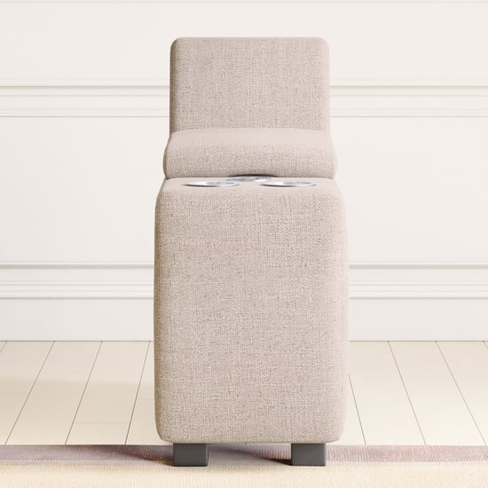 Wells Fabric Sofa Console - Beige