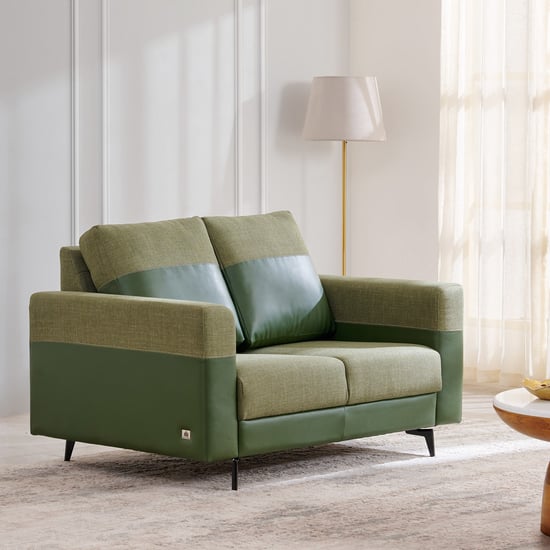 Andes Fabric 2-Seater Sofa - Green