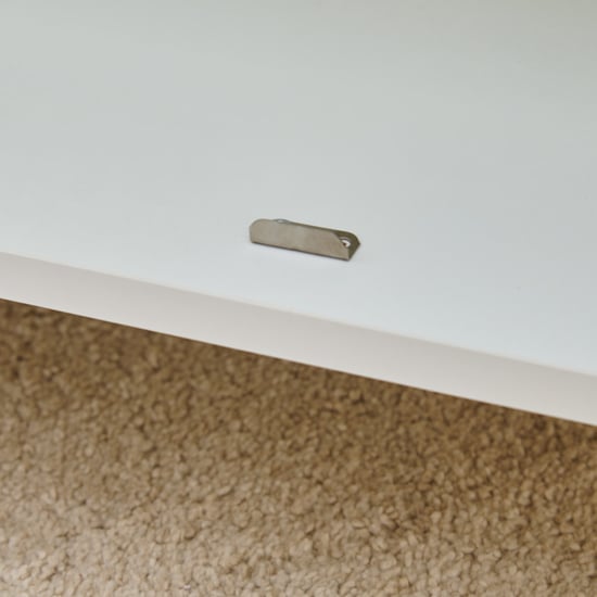 Helios Alton 12 Pairs Shoe Cabinet with Drawer - White