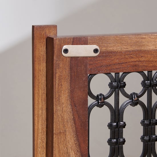 Helios Kian Sheesham Wood Study Desk - Brown